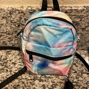Backpack purse Claire’s tie dye mini backpack